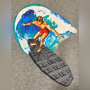Nike surfing grey t-shirt